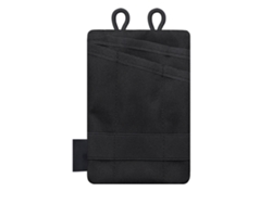 Minicartera Con Organizador De Llaves, Bolígrafo Y Herramientas, Estuche Para Navaja Y Linterna Para Hombre - Negra