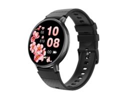 Smartwatch deportivo de 1.39 pulgadas, 100 modos deportivos y llamadas. Mdug (silicona negra).