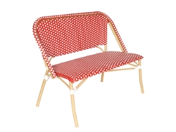 Banco De Jardin En Aluminio Y Rotin Synthétique Oviala