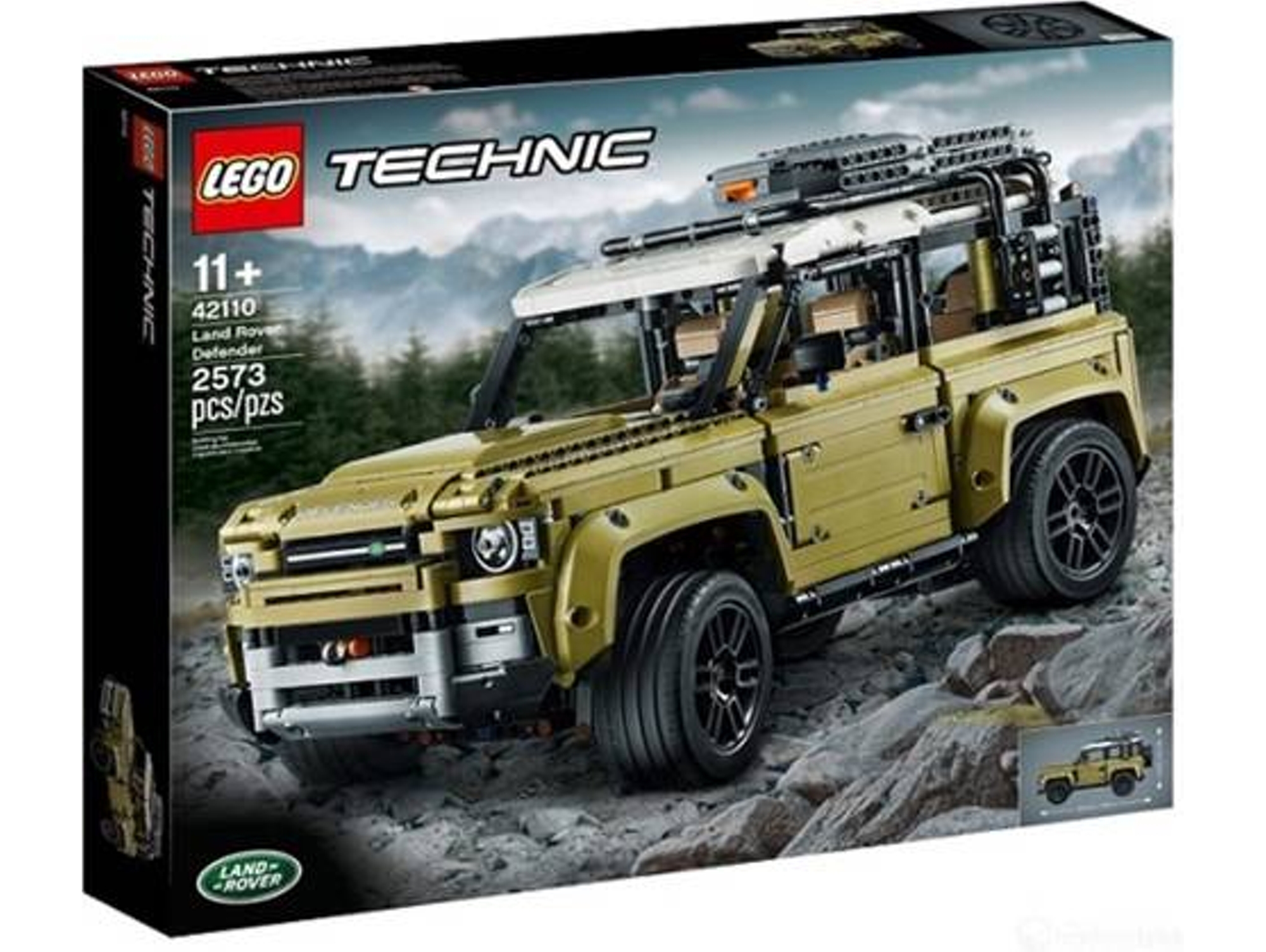 LEGO Technic: Land Rover Defender - 42110 (Idade mínima: 11 - 2573 Peças)