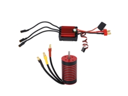 Kit Motor Brushless 2845 35a Esc 4p 12 Slot Alta Torsión 2800kv Para Rc 1/12 1/14 Accesorios