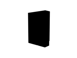 Atole Tapa De Boquilla De Fontanería De Acero Negro - Anchura Fija - Tamaño 4 : 650 X 450 X 150 Mm