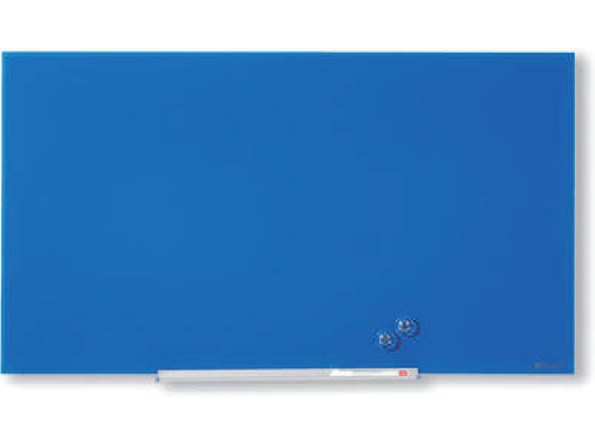 Pizarra Blanca NOBO Diamond Azul (677x381mm - Cristal - Magnético: Sí)