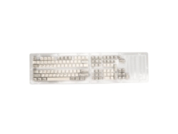 Baoj-2026teclas De Teclado Retro Cinza Branco 122 Peças Pbt Xda Sublimação Diy Para Teclados Mecânicos De Jogo