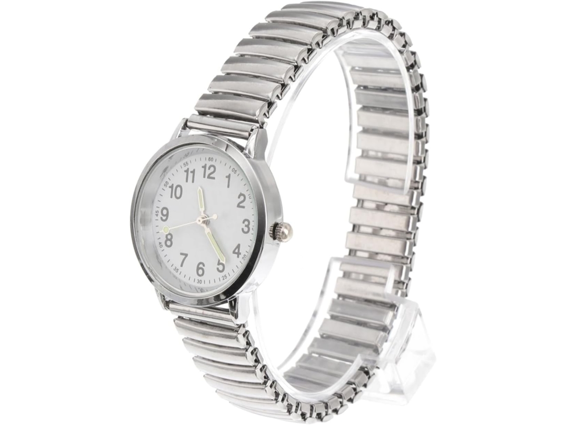 Ciieeo Reloj Pulsera Analógico Diseño Clásico Estilo Elegante Números Grandes Varios Estilos Resistente Cuarzo