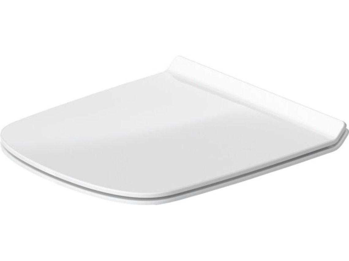Asiento de WC DURAVIT DuraStyle sin bisagras de cierre suave de acero inoxidable