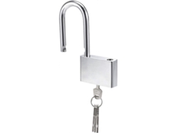 Cerradura De Candado 40mm Con 4 Llaves, Engranaje Largo De 6.5mm, Acero Templado Antirrobo Para Interior Y Exterior