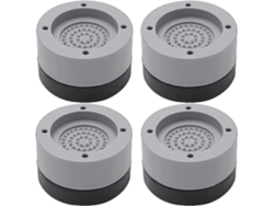 Omni-4 Piezas De Pies De Goma Antivibración Para Lavadora Y Secadora, Tapones Antivibración Universal Para Reducir Ruido Y Deslizamiento