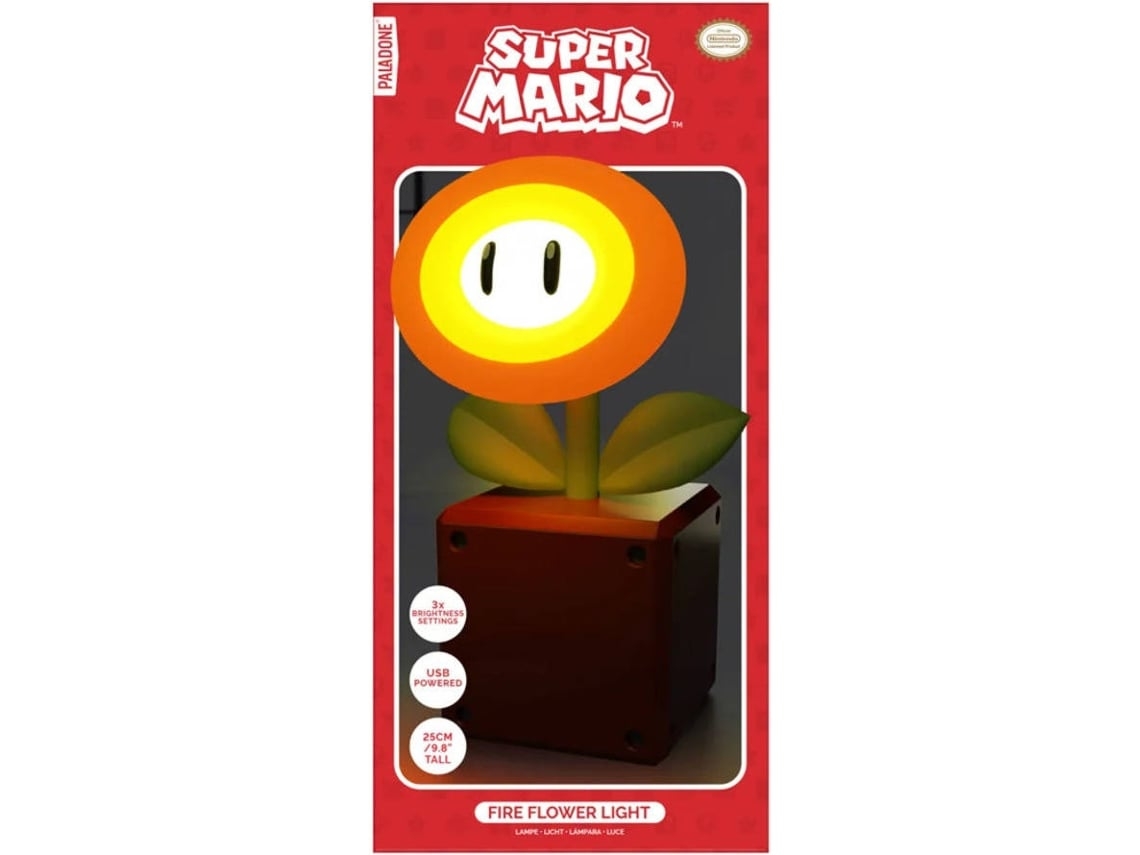 Lámpara PALADONE Flor Super Mario (27 cm)