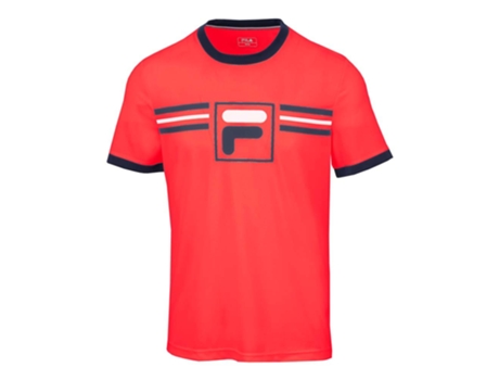 Camiseta de Hombre para Deporte FILA SPORT Oscar Rojo (L)