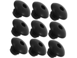 120piezas Tapones Goma Ganchos Tablero Perforado Tope