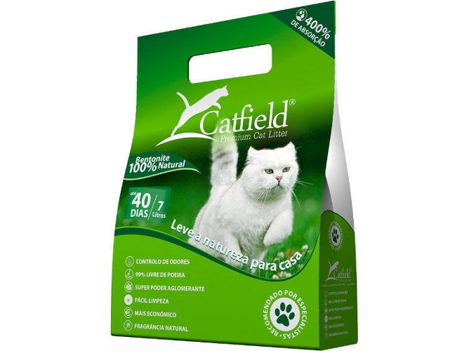Arena para Gatos CARTFIELD Natural (7L)