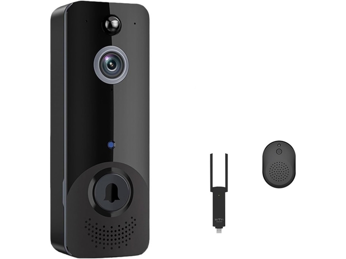 Cámara De Vídeo Inteligente Etanche Wifi Interphone Visuel Vision Nocturne Ip Sonnette Pir Sans Fil