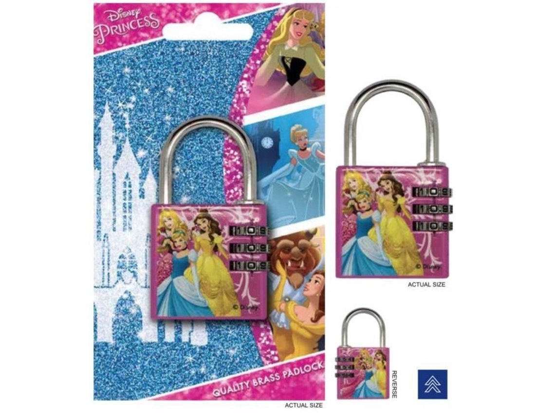 Disney Candado Con Código Princesa