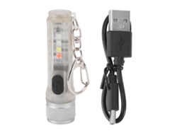 Yncm2026-linterna Led Mini Llavero Portátil Usb Recargable Luz Fuerte Multifunción Para Exterior Fluorescente