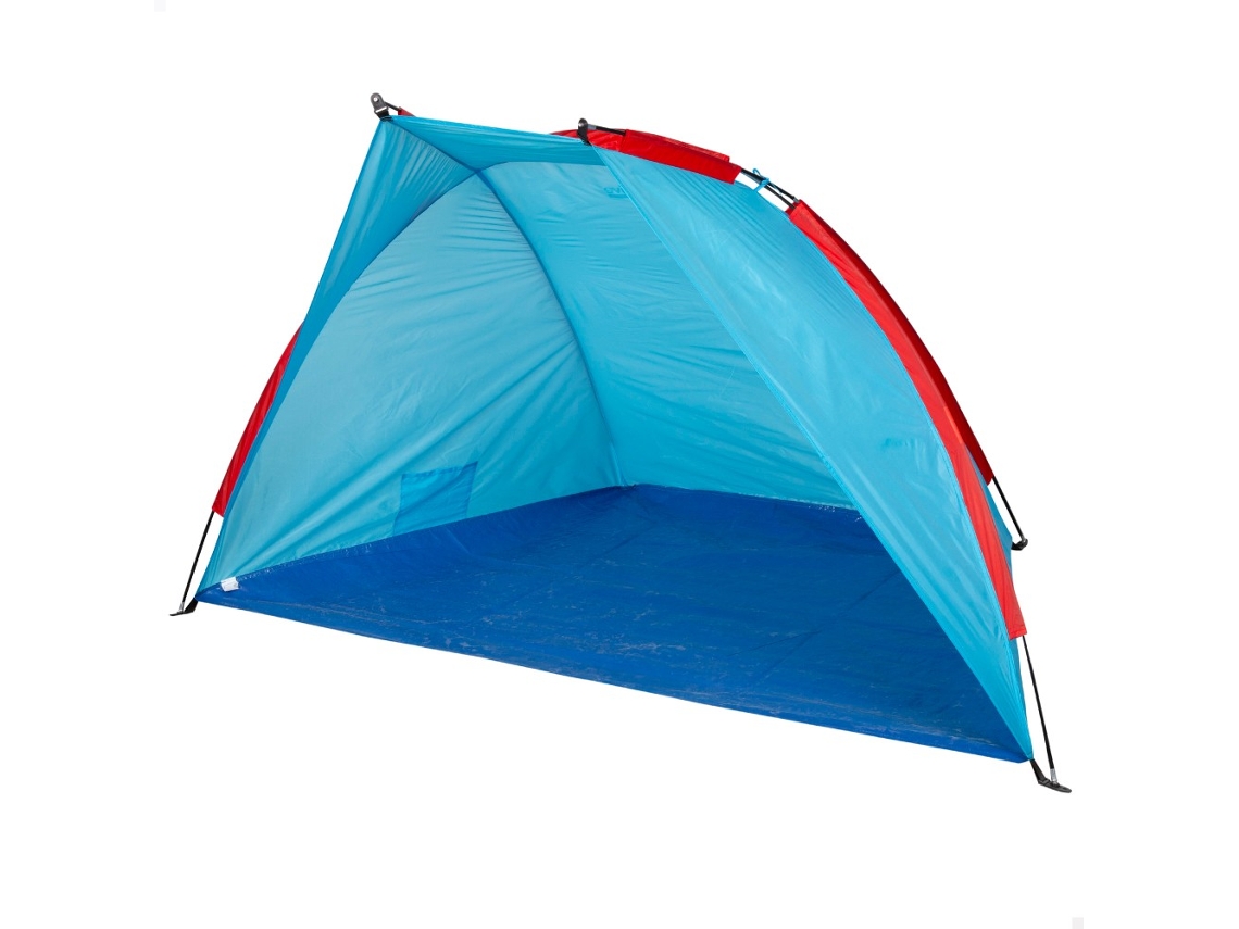 AKTIVE Paravientos y carpa de playa para 2 personas c/suelo y boslillo