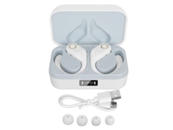 Auriculares Bluetooth Con Traductor, 144 Idiomas, Cancelación De Ruido, Auriculares Estéreo Inalámbricos Con Estuche De Carga, Color Blanco.