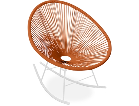 Silla de Exterior Silla de Jardín Mecedora Nueva Edición Acapulco 90x74x76cm ACAPULCO STYLE