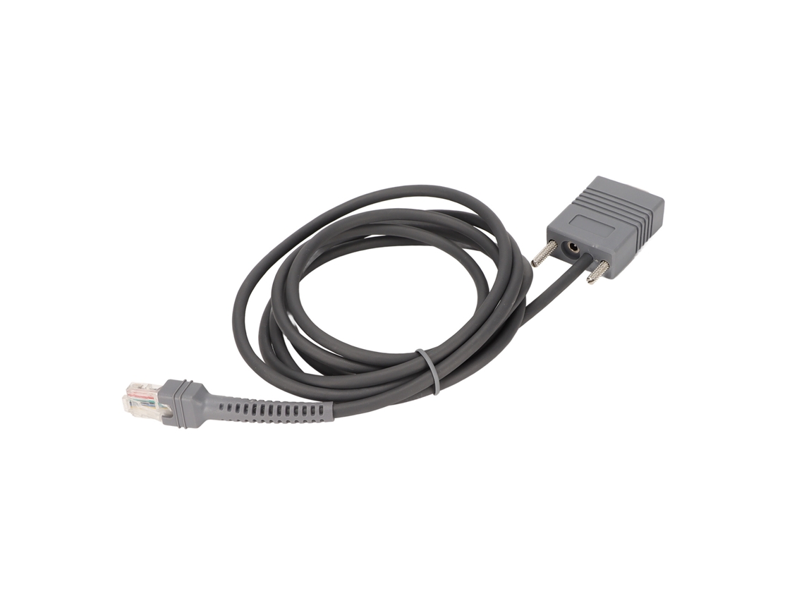 Cable serie para escaneo de códigos de barras, interfaz RJ45, compatible con dispositivos POS.