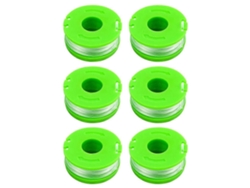 M1u 6pcs Rs90121 Carrete De Hilo De Nailon Para Desbrozadora Earthwise Cst00012 Lst10012 F5i Cst12010