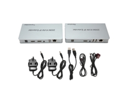 Extensor Kvm Ip De 200 M Con Interfaz Multimedia Hd Rj45, Extensor Kvm Sobre Ip Con Amplio Alcance Ir Tcp Ipm Mediante