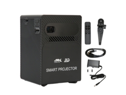 Proyector portátil 4k con control remoto
