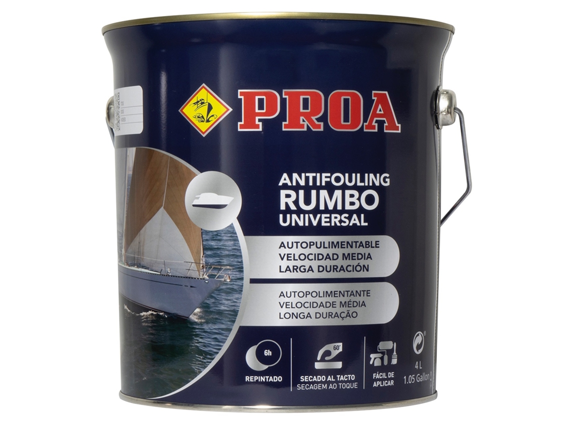 Patente autopulimentable APM Antifouling PROA Azul 4