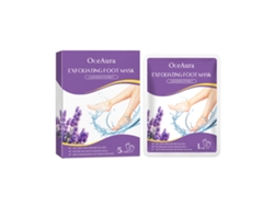 Mascarilla exfoliante eficaz para pies con lavanda