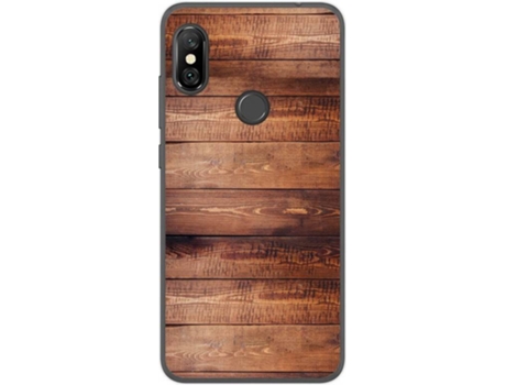 Carcasa Xiaomi Redmi Note 6 Pro TUMUNDOSMARTPHONE Madera 02 Multicolor