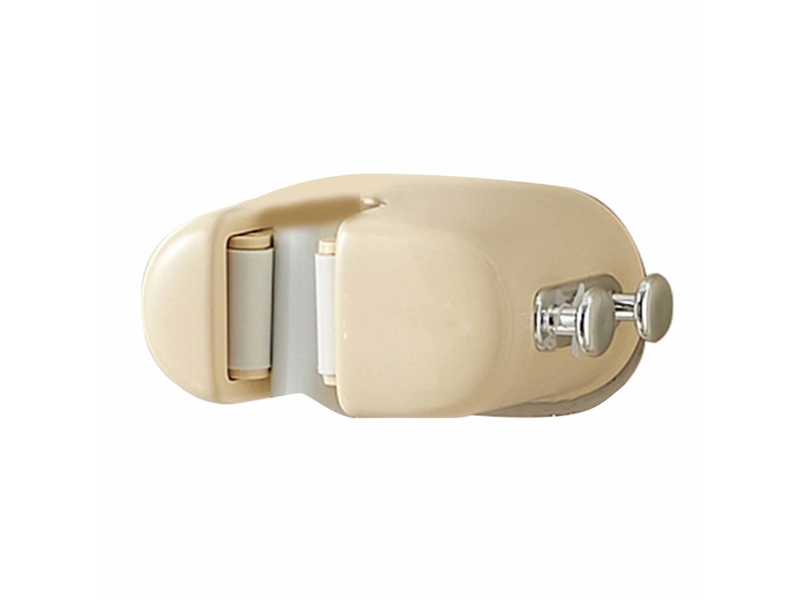 Soporte de pared para escobas, sin perforaciones, elegante y seguro, organizador de trapeadores para baño y cocina con clip.