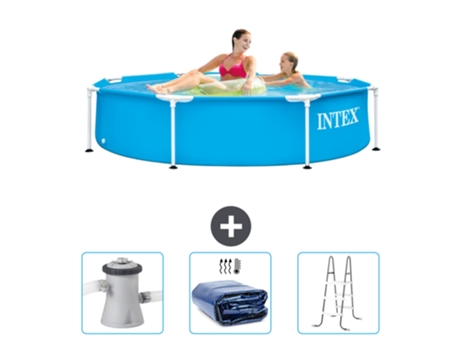 Piscina Tubular INTEX 28205NP-CB83 (1828 L - 244x51cm)
