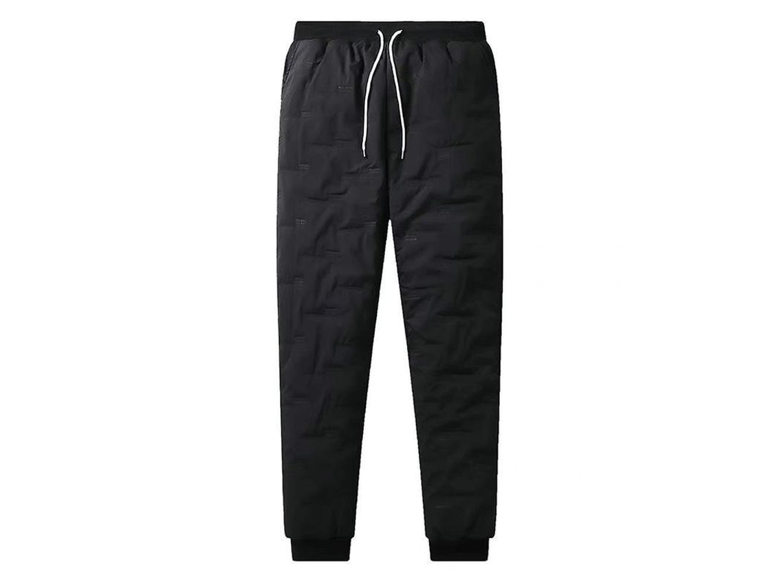 2026-pantalones Casuales De Invierno Para Hombre Con Forro Polar Y Cordón Ajustable