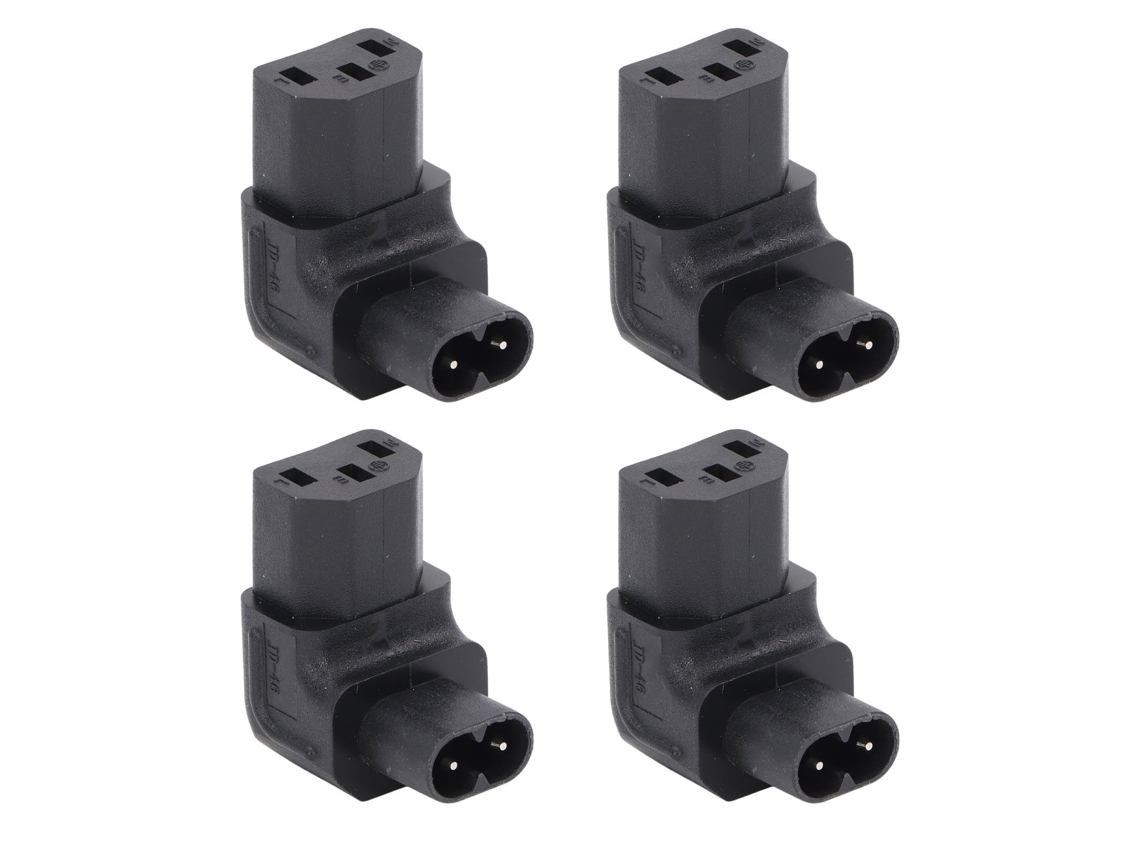 Adaptador De Corriente (conversión De C8 A C13 De 90 Grados)