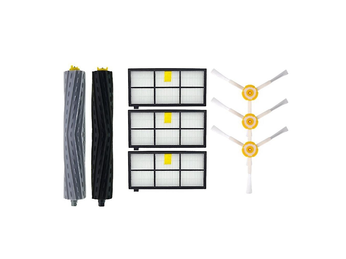 Kit de filtros y cepillos HEPA para Irobot Roomba serie 800, 900, 860 y 870
