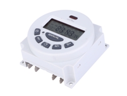 L701 Temporizador Digital De Alta Precisión Con Pantalla Lcd Mini Interruptor De Temporización (12v)