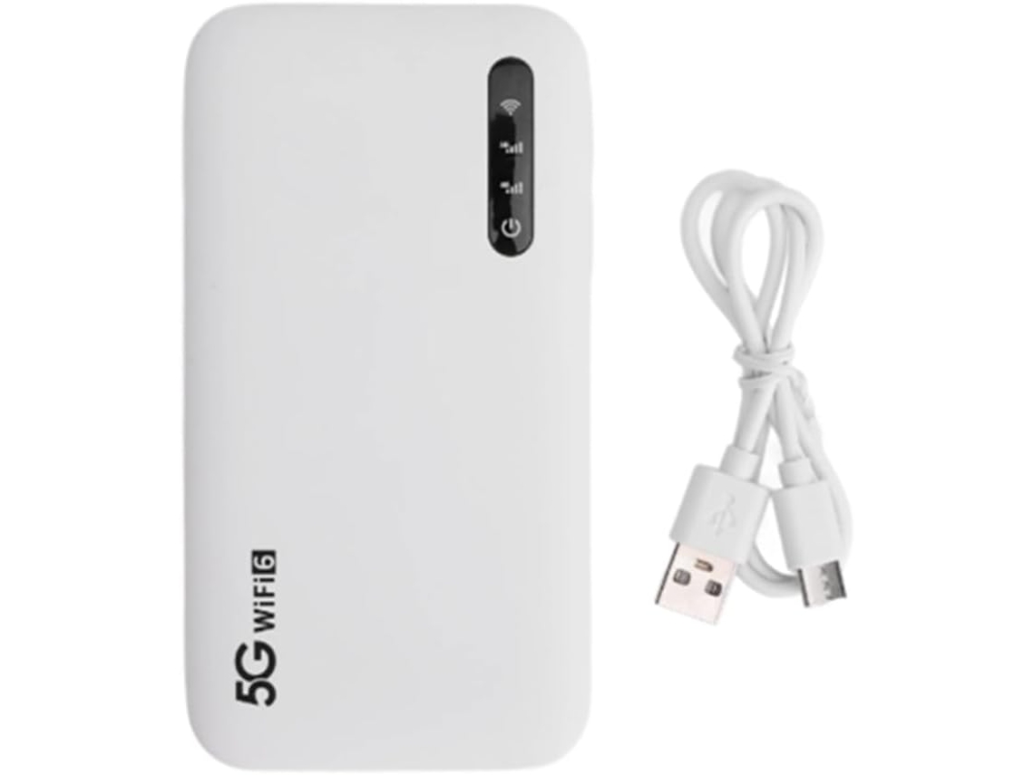 Router Móvil Portátil 5g Wifi 6 De 5000 Mah Compatible Con
