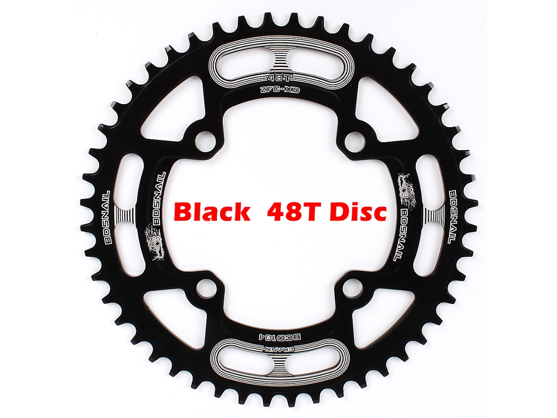 2026-plato De Cadena Bicicleta 104bcd Mtb Plato Simple Cadena Ancho Angosto 44t 46t 48t 50t 52t