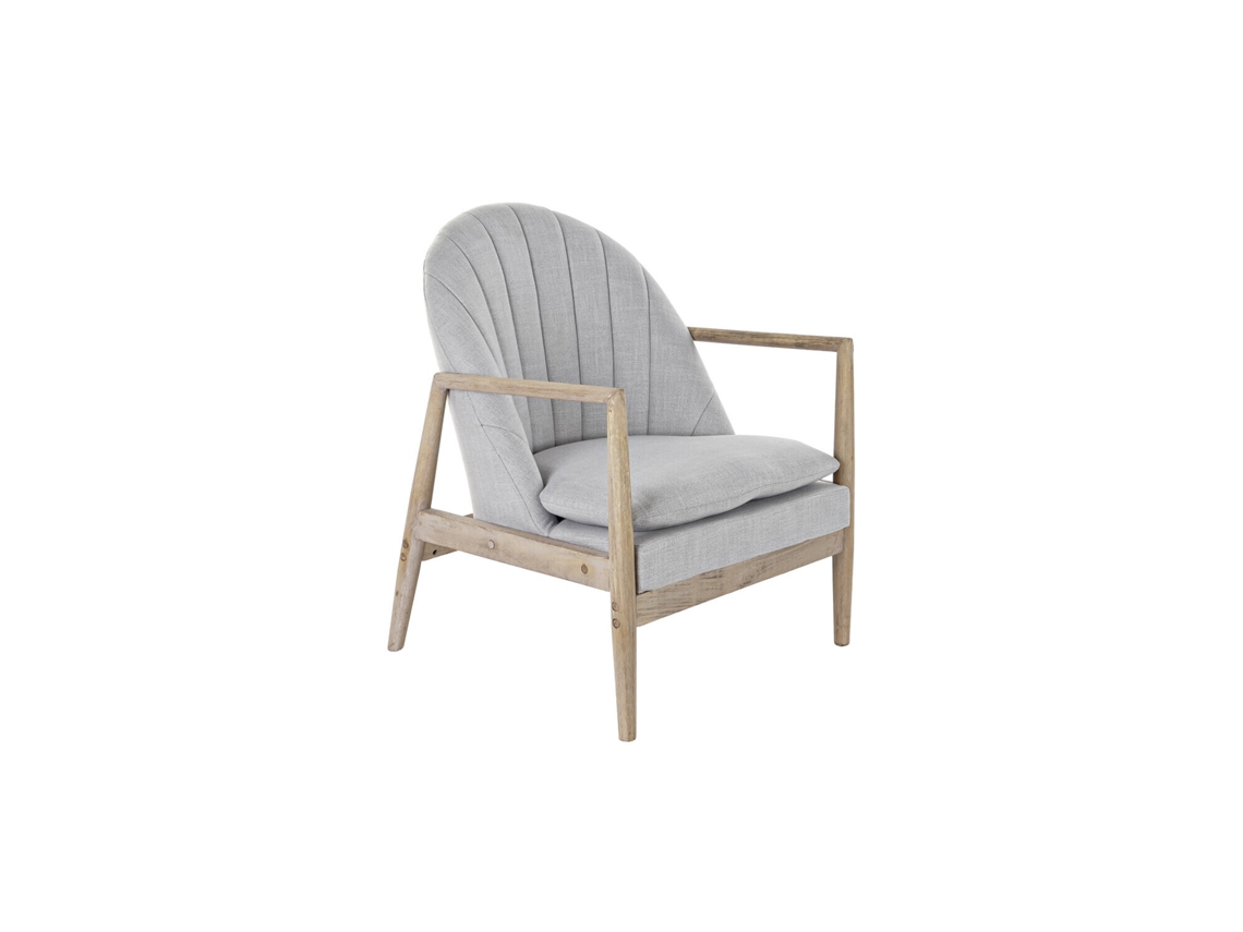 Butaca Abeto Poliester Gris Claro 68x69x89cm