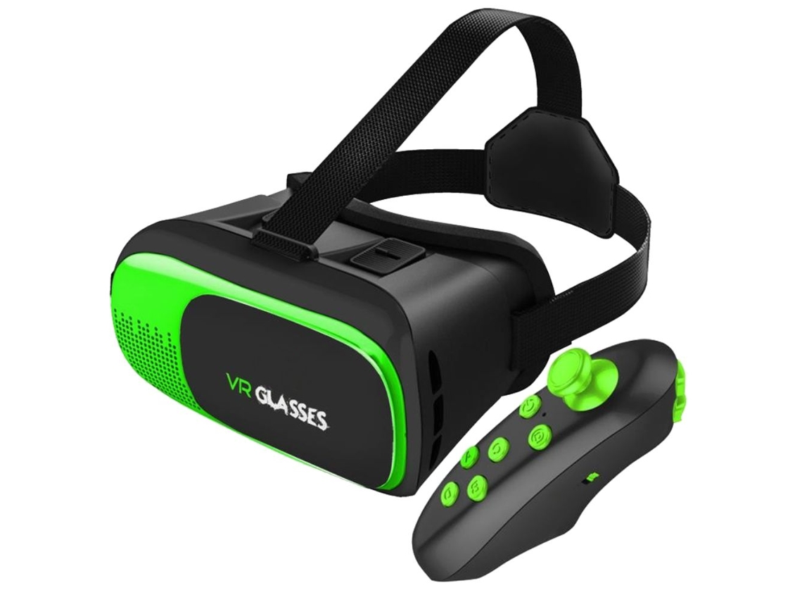 Gafas de Realidad Virtual 3D Con Mando para Smartphone
