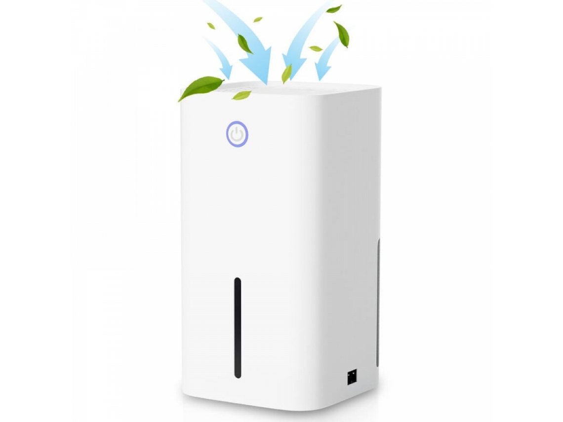 Deshumidificador eléctrico con depósito de agua de 850 ml, silencioso, HDDB