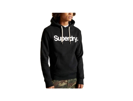 Sudadera SUPERDRY (L - Negro)