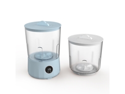 Minilavadora, Capacidad De 1,5 Litros, 3000 Mah, Ideal Para Ropa De Bebé, Digitallab Azul