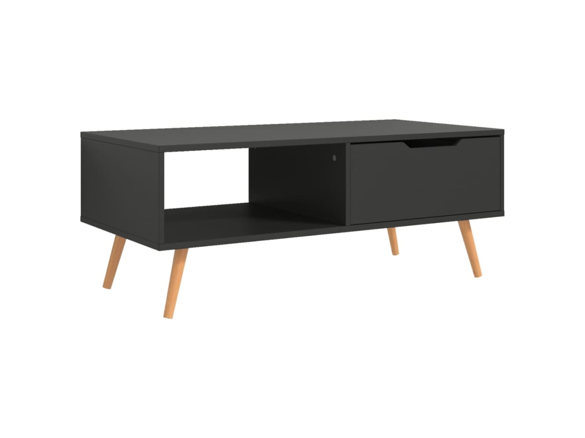 Maison Exclusive - Mueble De Tv Madera De Ingeniería Gris 100x49,5x43 Cm