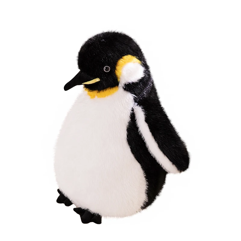 Pinguim De Pelúcia (40 Cm) Lindo E Rechonchudo Pinguim De Pelúcia, Bichinho De Pelúcia Macio, Boneca Adorável.