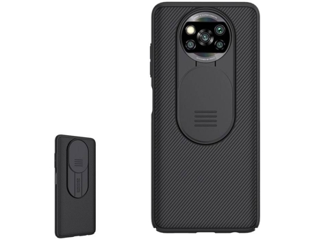 Carcasa Xiaomi Poco X3 NFC Camshield Nillkin Negro