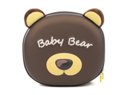 Mochila infantil con diseño de oso. Con espalda y correas acolchadas, transpirables y ajustables. Dam