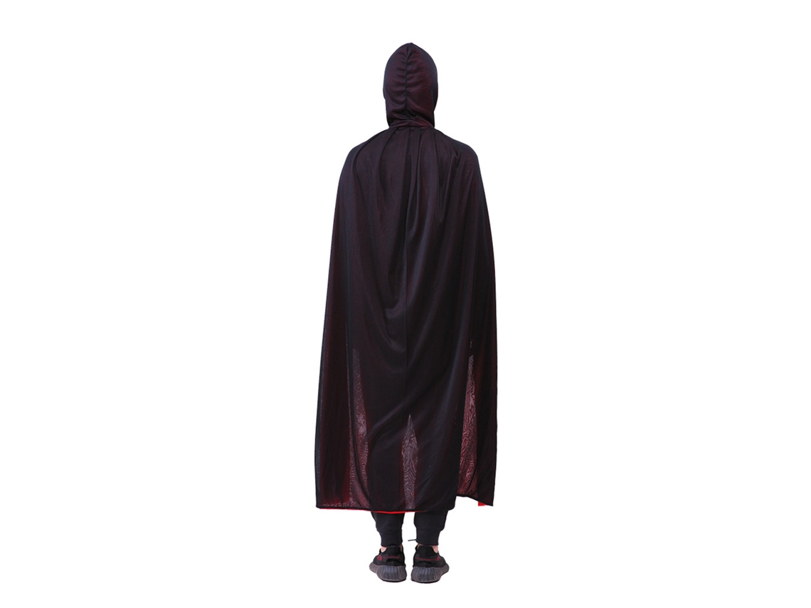 Capa Reversible Unisex Con Capucha Para Halloween, Fiestas Y Cosplay. Disfraz Para Hombres Y Mujeres.