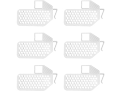 Divisor De Refrigerador Ajustable Para Recipientes De Alimentos, Armario, Apilable,