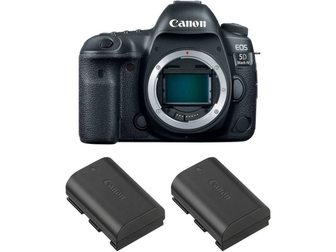 Kit Cámara Reflex CANON EOS 5D Mark IV + 2 LP-E6N
