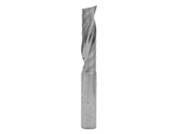 Fresa De Extremo Espiral De Hélice Simple Con Conexión De 6 Mm Para Acrílico Y Abs De 25*50 Mm.
